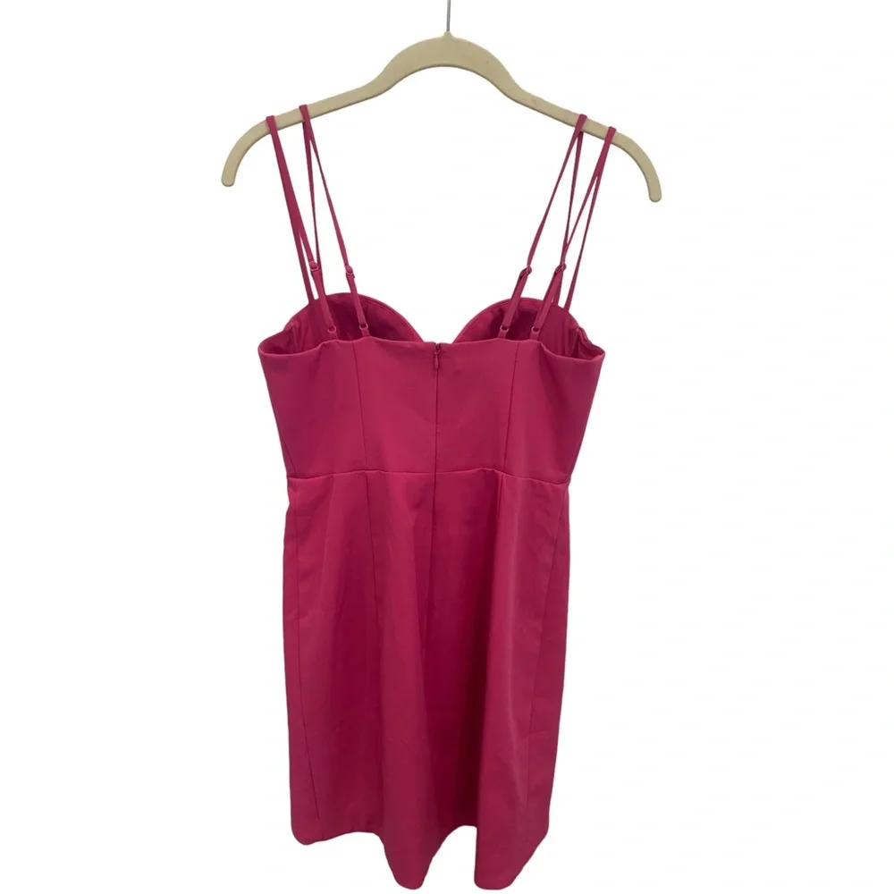 NBD Corset Fuchsia Mini Dress - Picture 7 of 7